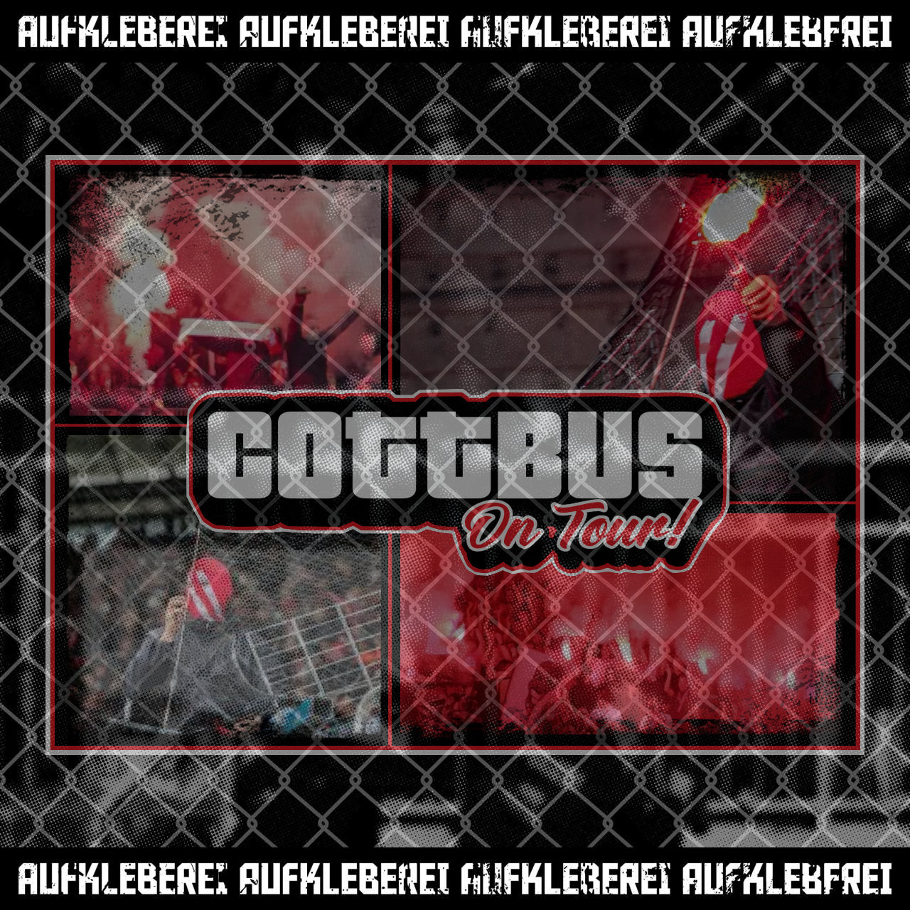 Sticker "Cottbus on Tour" XL