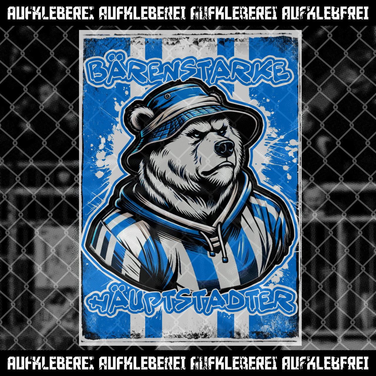 Sticker "Bärenstarke Hauptstädter"