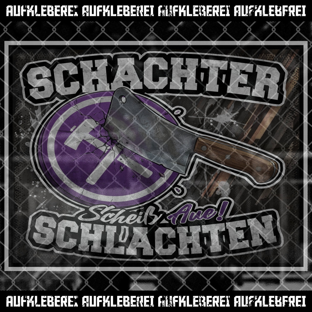 Sticker "Anti Aue" XL