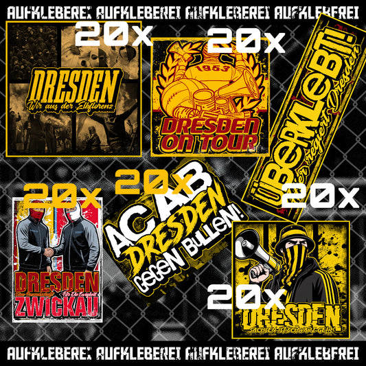 19,99 Euro Dresden Aufkleber Sparset
