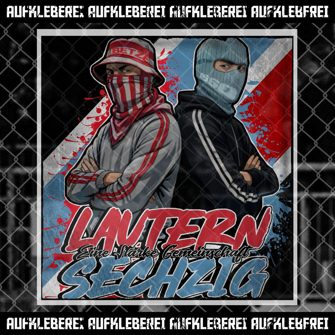 Sticker "Lautern & Sechzig"