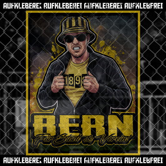 Sticker "Bern für Stadt und Verein" XL