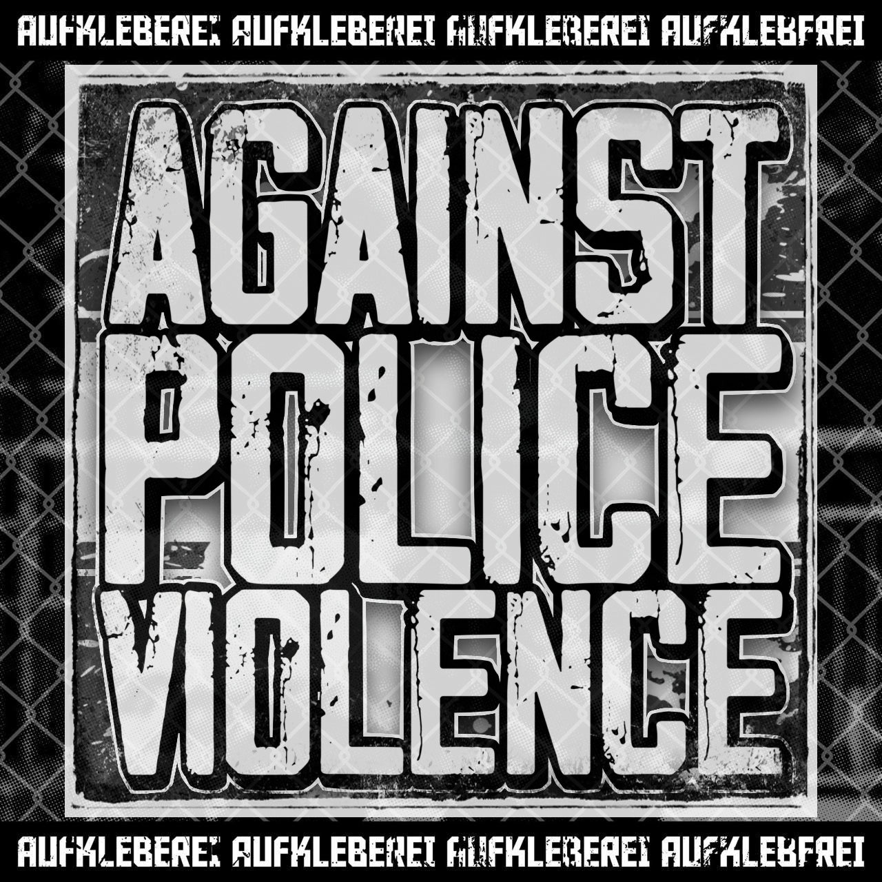Sticker "Against Police Violence"