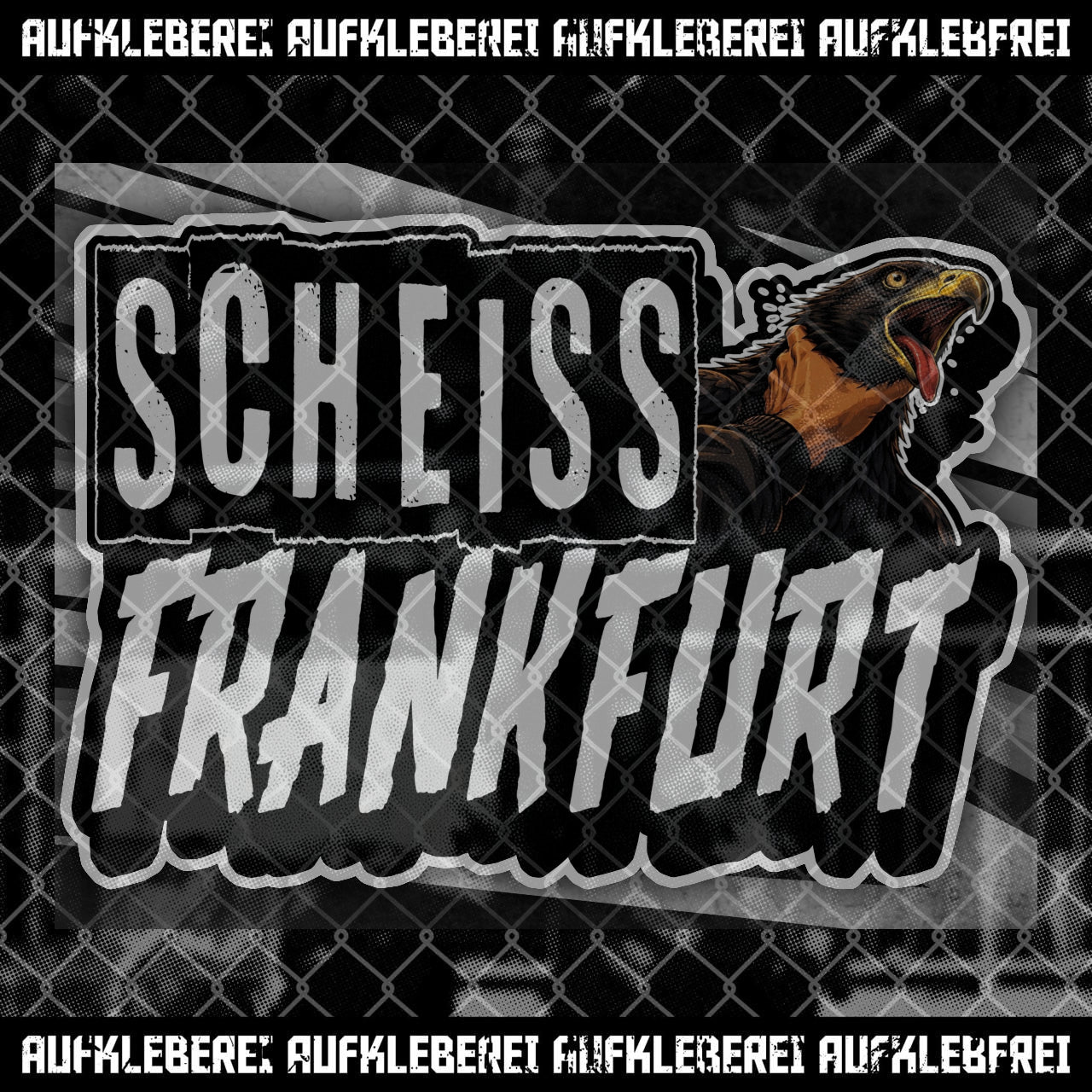Sticker "Anti Frankfurt" XL