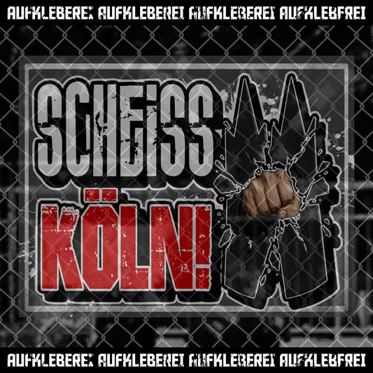 Sticker "Gegen Köln" XL