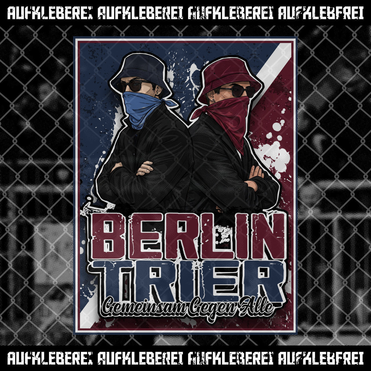 Sticker "Berlin & Trier"