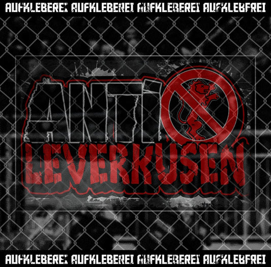 Sticker "Anti Leverkusen" XL