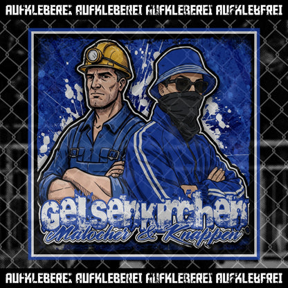 Nürnberg & Gelsenkirchen Überraschungsbox - Aufkleber & Kleberollen (ab Pro Box)