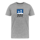 Unisex T-Shirt grau meliert - Nordkurve • Aufkleberei.com